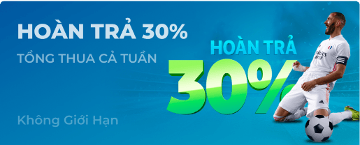 LUCKY88 Thua Không Nản - LUCKY88 Hoàn Vé Cược Thua 30% Mỗi Tuần