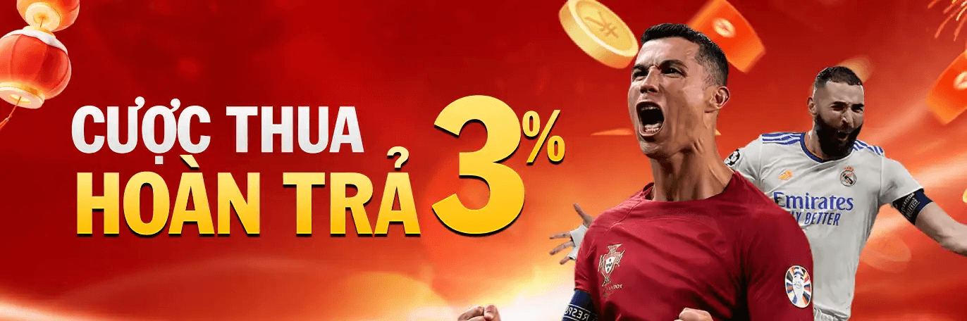 LUCKY88 LUCKY88 Hoàn Trả Vé Cược Thua 3% Mỗi Ngày