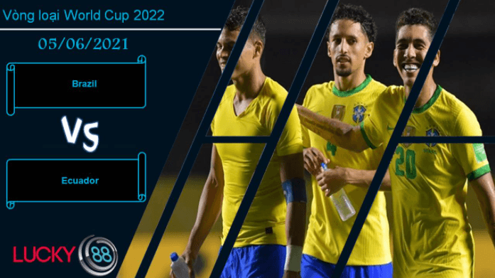 LUCKY88 Brazil vs Ecuador, Nhận định bóng đá 05/06/2021, Quậy phá đất Samba