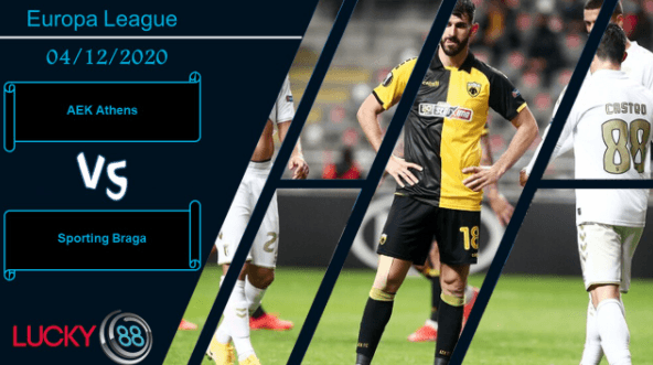 LUCKY88 AEK Athens vs Sporting Braga ,  Nhận định bóng đá 04/12/2020, Đôi chân rệu rã