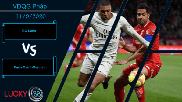 LUCKY88 RC Lens vs Paris Saint-Germain  ,  Nhận định bóng đá 11/09/2020, Nằm im chịu đòn