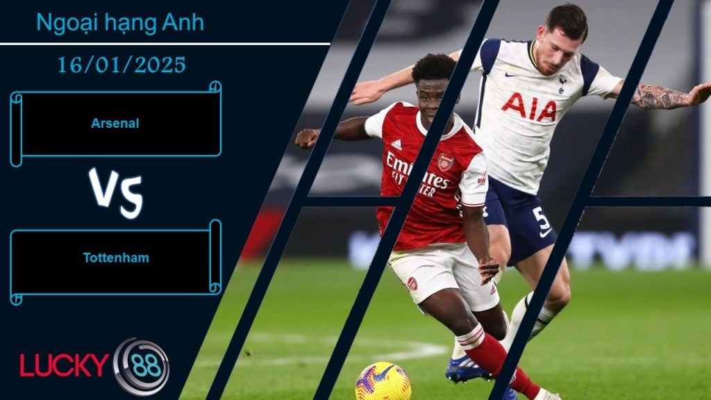 LUCKY88 Arsenal vs Tottenham, Nhận định bóng đá 16/01/2025, Đại chiến căng thẳng