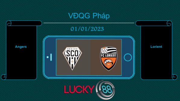 LUCKY88 Angers vs Lorient, Tip bóng đá miễn phí ngày 01/01/2023