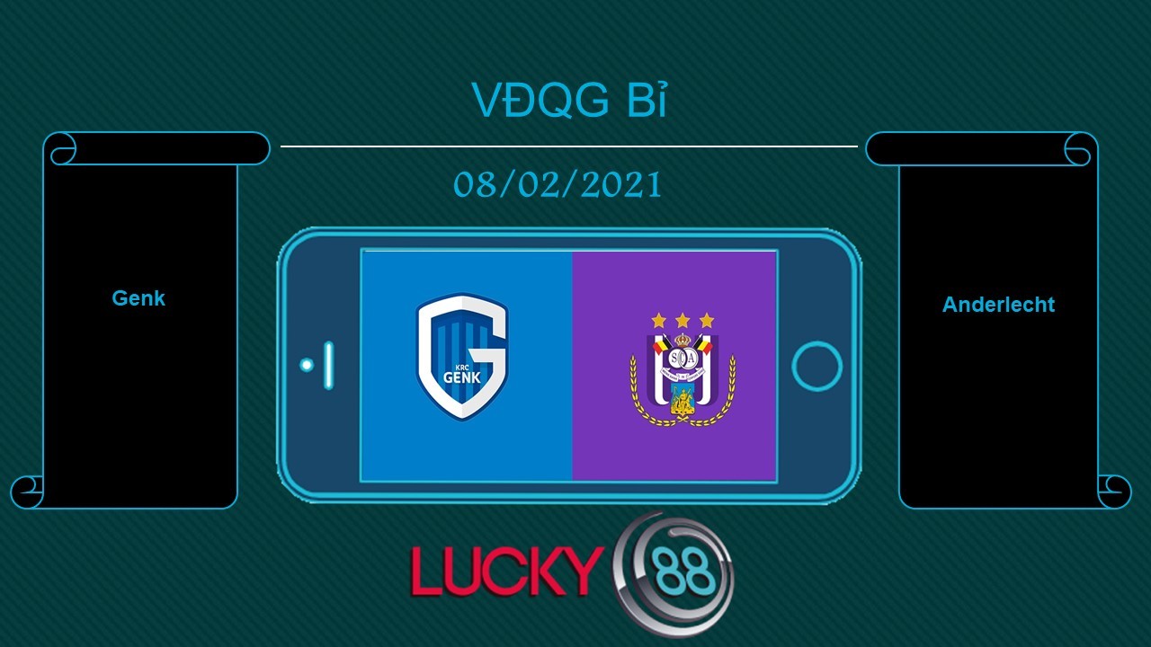 LUCKY88 Genk vs Anderlecht , Tip bóng đá miễn phí ngày 08/02/2021