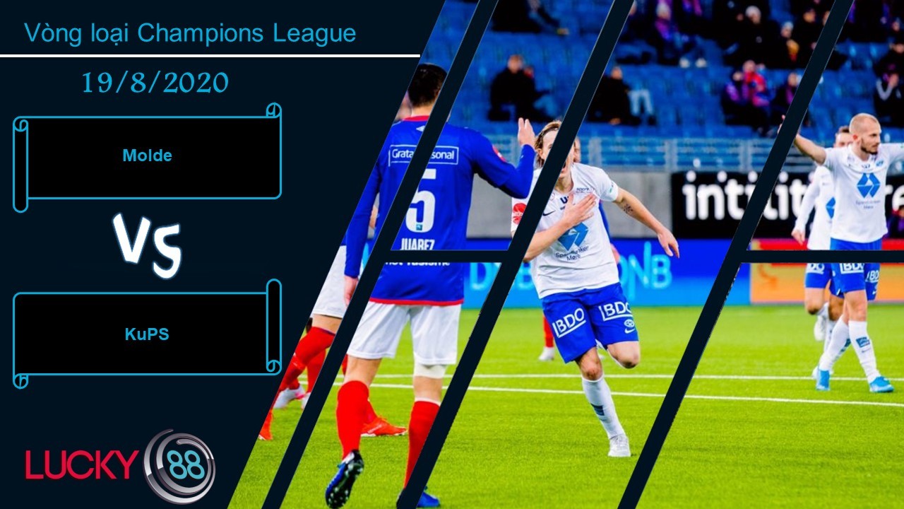LUCKY88 Molde vs KuPS, Nhận định bóng đá 19/08/2020, Cơ hội chia đều