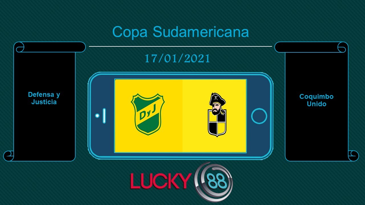 LUCKY88 Defensa y Justicia vs Coquimbo Unido , Tip bóng đá miễn phí ngày 17/01/2021