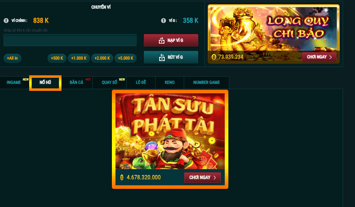 LUCKY88 Slot Game Nổ Hũ Lucky88 - Tân Sửu Phát Tài
