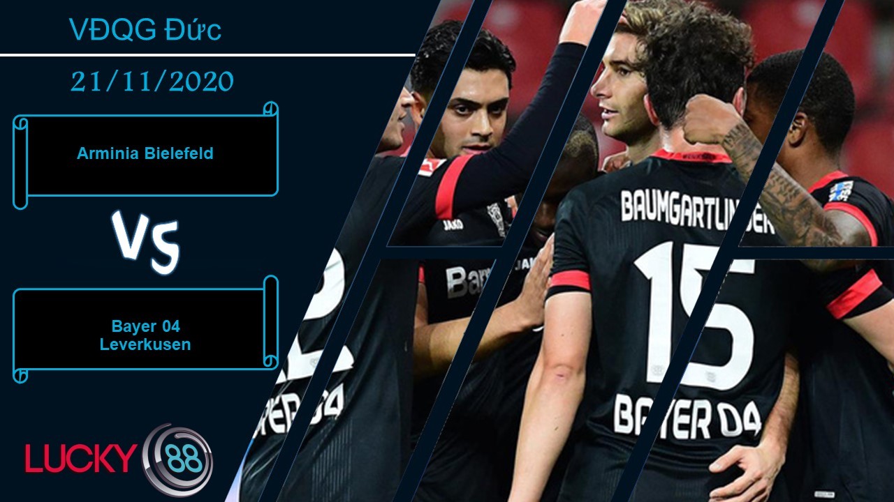 LUCKY88 Arminia Bielefeld vs Bayer 04 Leverkusen ,  Nhận định bóng đá 21/11/2020, Hình ảnh đối nghịch