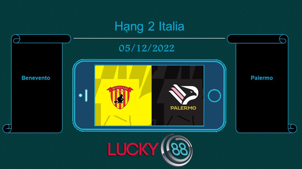 LUCKY88 Benevento vs Palermo, Tip bóng đá miễn phí ngày 05/12/2022
