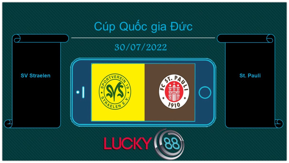 LUCKY88 SV Straelen vs St. Pauli , Tip bóng đá miễn phí ngày 30/07/2022