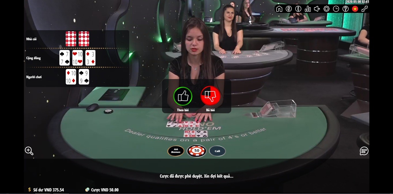 LUCKY88 Khám phá luật chơi Casino Hold'em tại nhà cái Lucky88