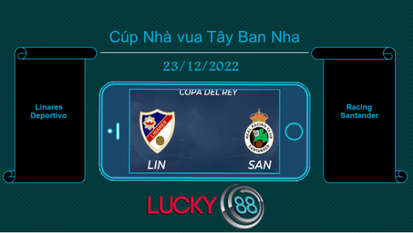 LUCKY88 Linares Deportivo vs Racing Santander, Tip bóng đá miễn phí ngày 23/12/2022