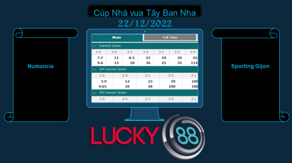 LUCKY88 Numancia vs Sporting Gijon, Soi kèo bóng đá hôm nay 22/12/2022, Cúp Nhà vua Tây Ban Nha