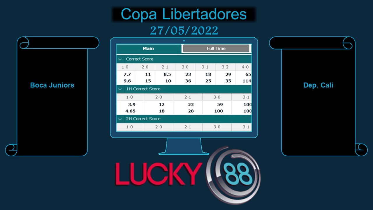 LUCKY88 Boca Juniors vs Dep. Cali  , Soi kèo bóng đá hôm nay 27/05/2022, Copa Libertadores